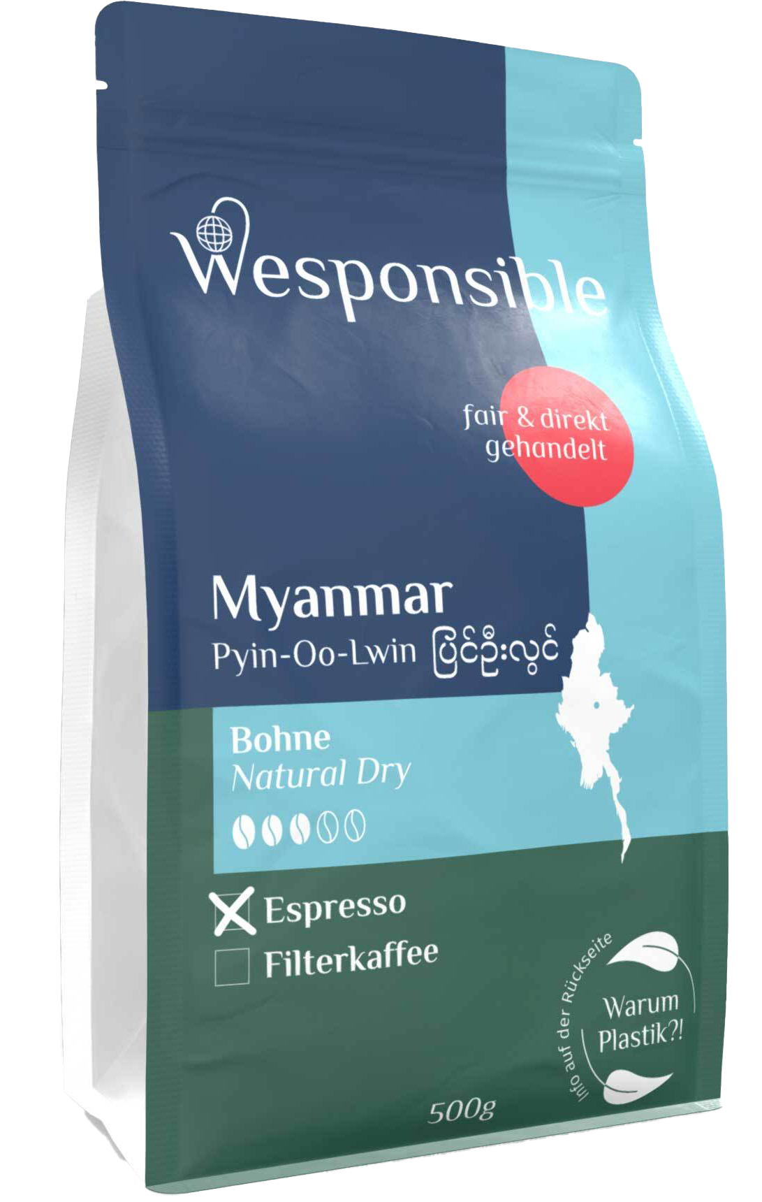 Gemeinwohl-Ökonomie Kaffee aus Myanmar